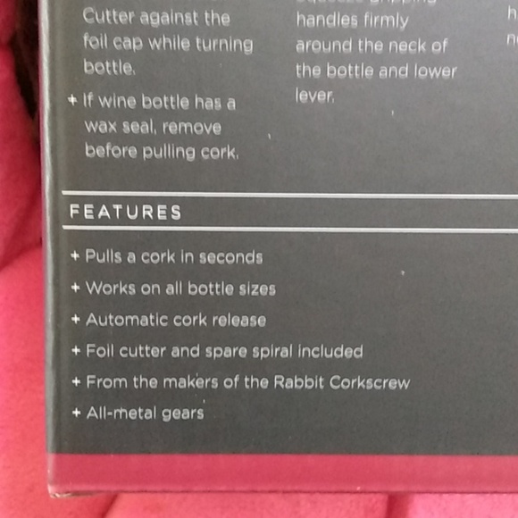 Houdini lever corkscrew - Picture 4 of 4